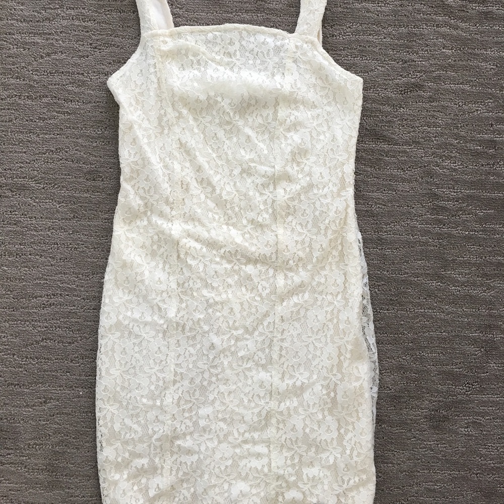 White Lace Dress